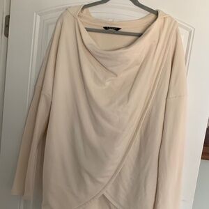 Lauren Ralph Lauren Draped and Hooded LS Cover-up